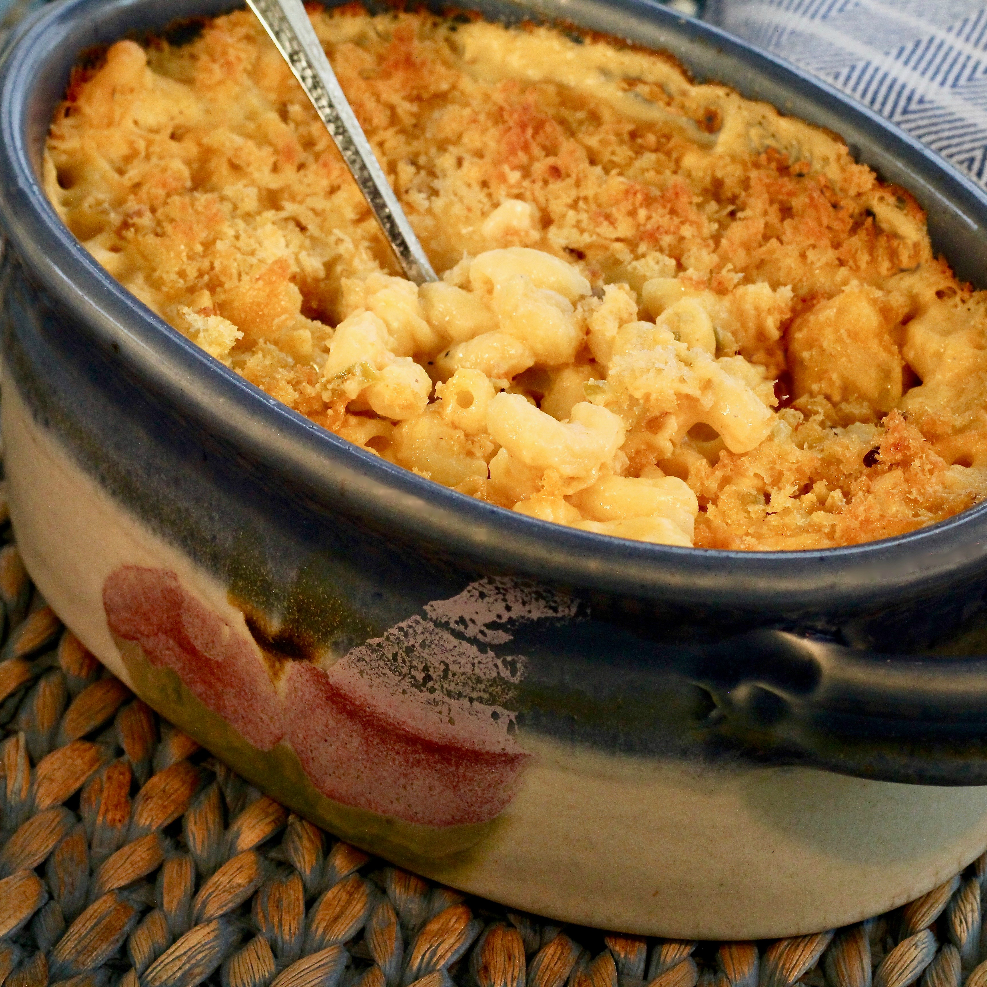 Dill Pickle Macaroni and Cheese