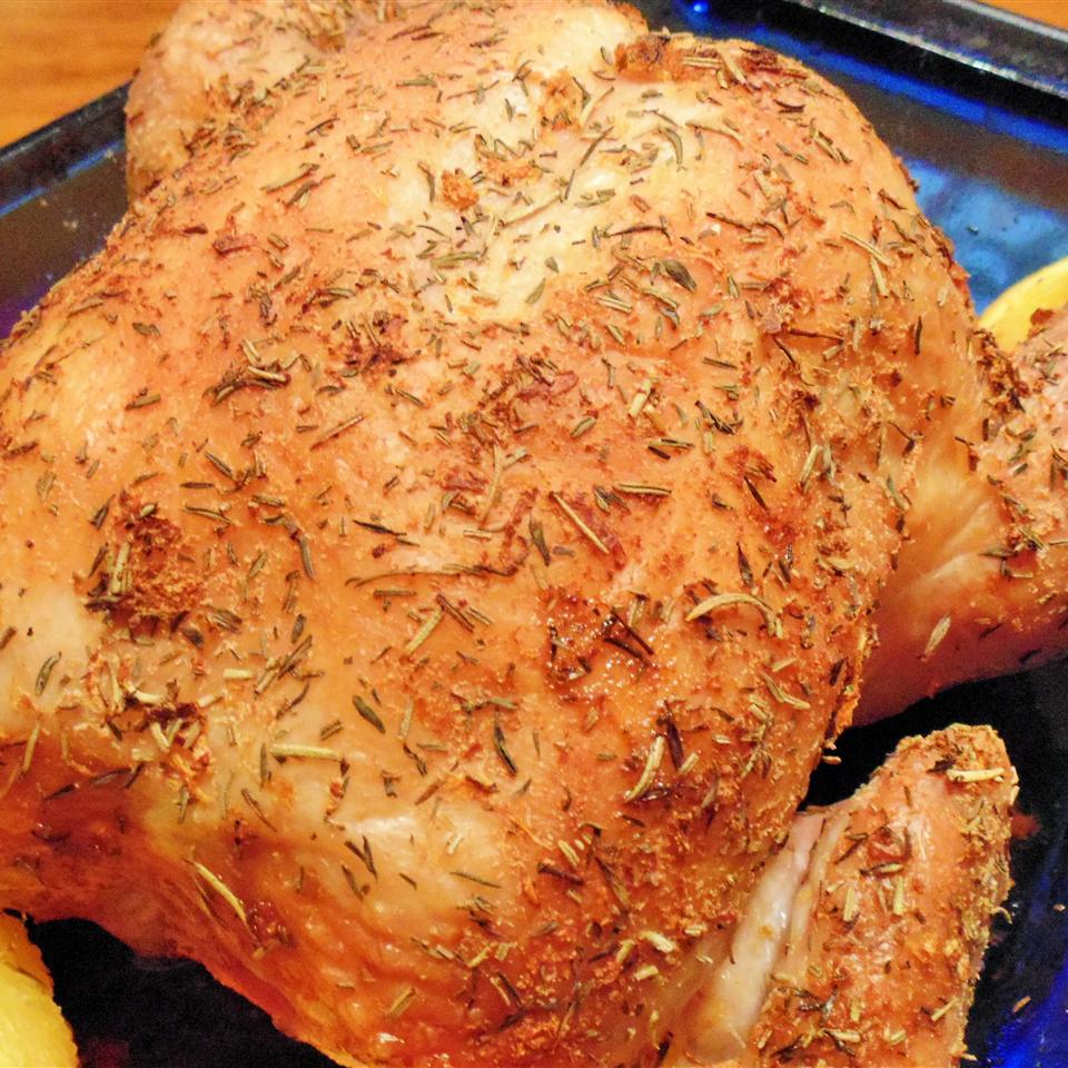 Dry Brined Roasted Chicken
