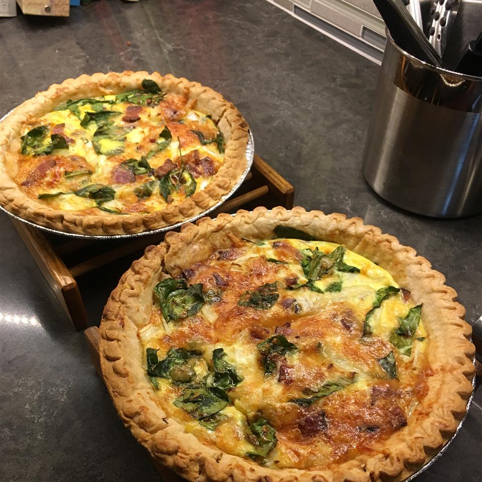 Easy Bacon and Cheese Quiche