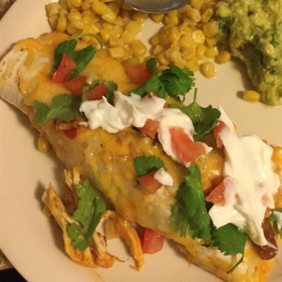 Easy Chicken Enchiladas from Campbell