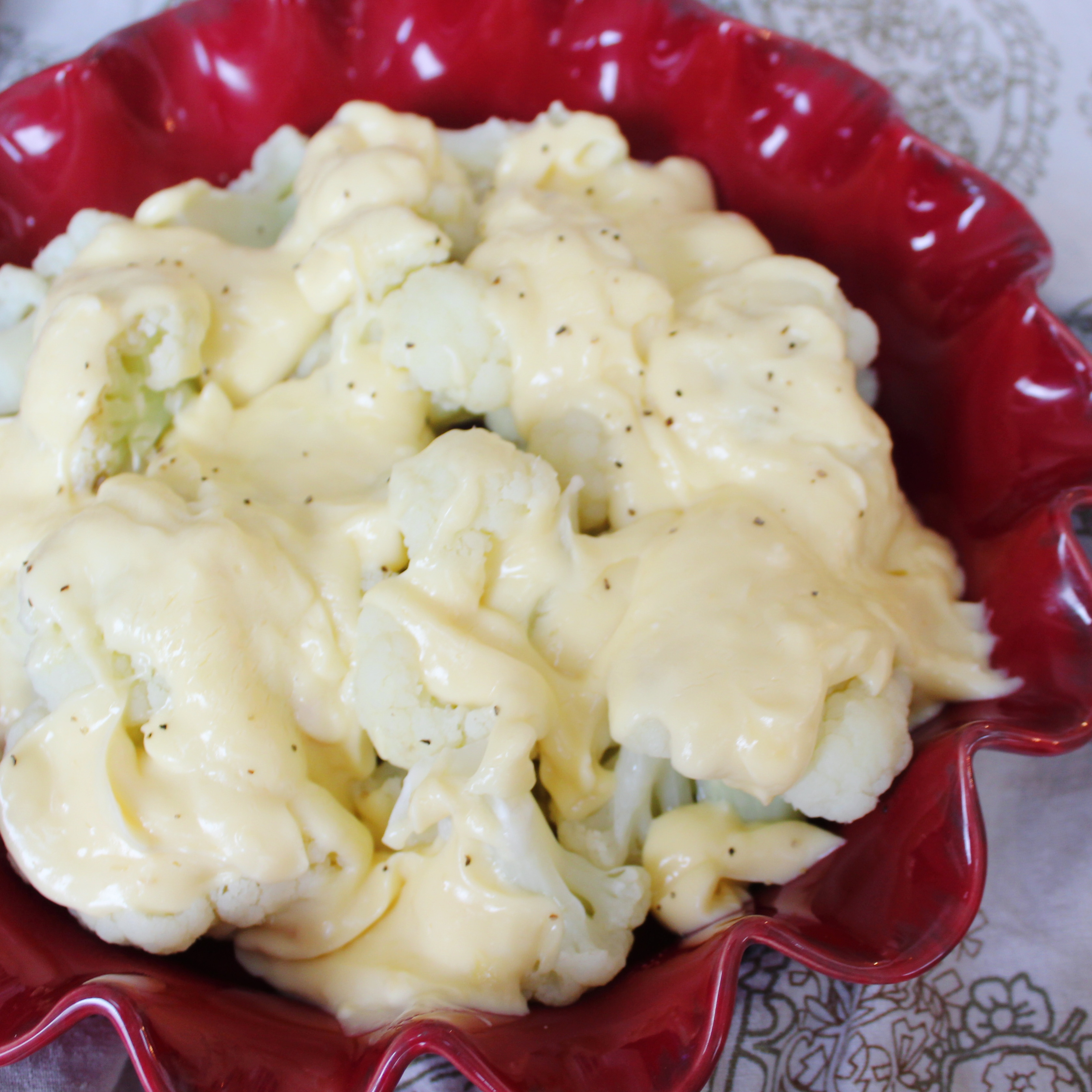 Easy Creamed Cauliflower