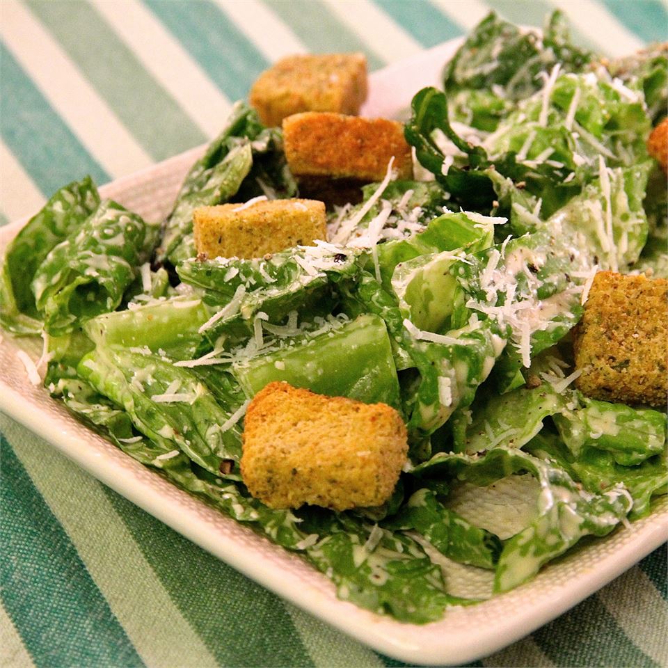 Easy Creamy Caesar Salad Dressing