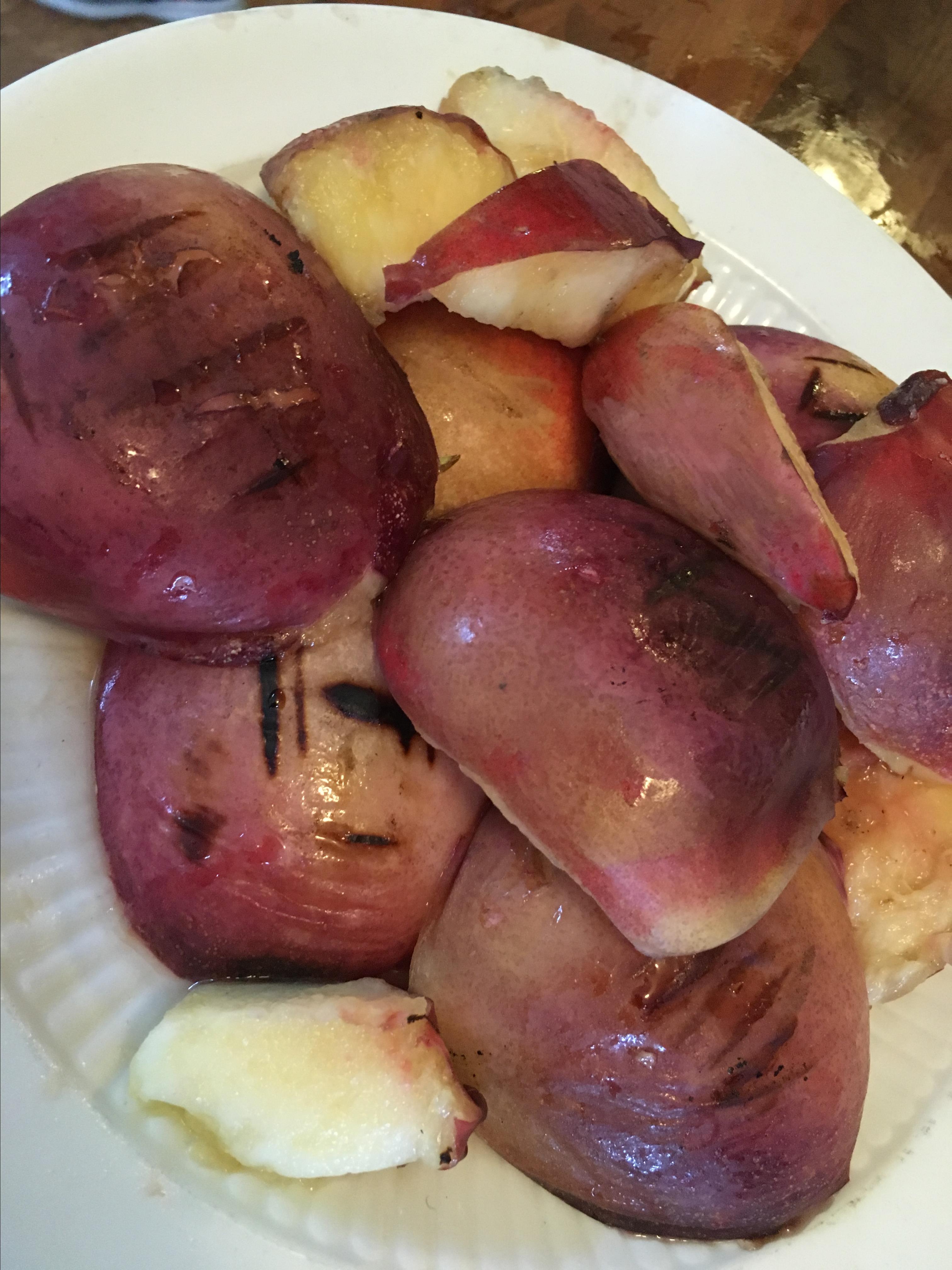 Easy Grilled Nectarines