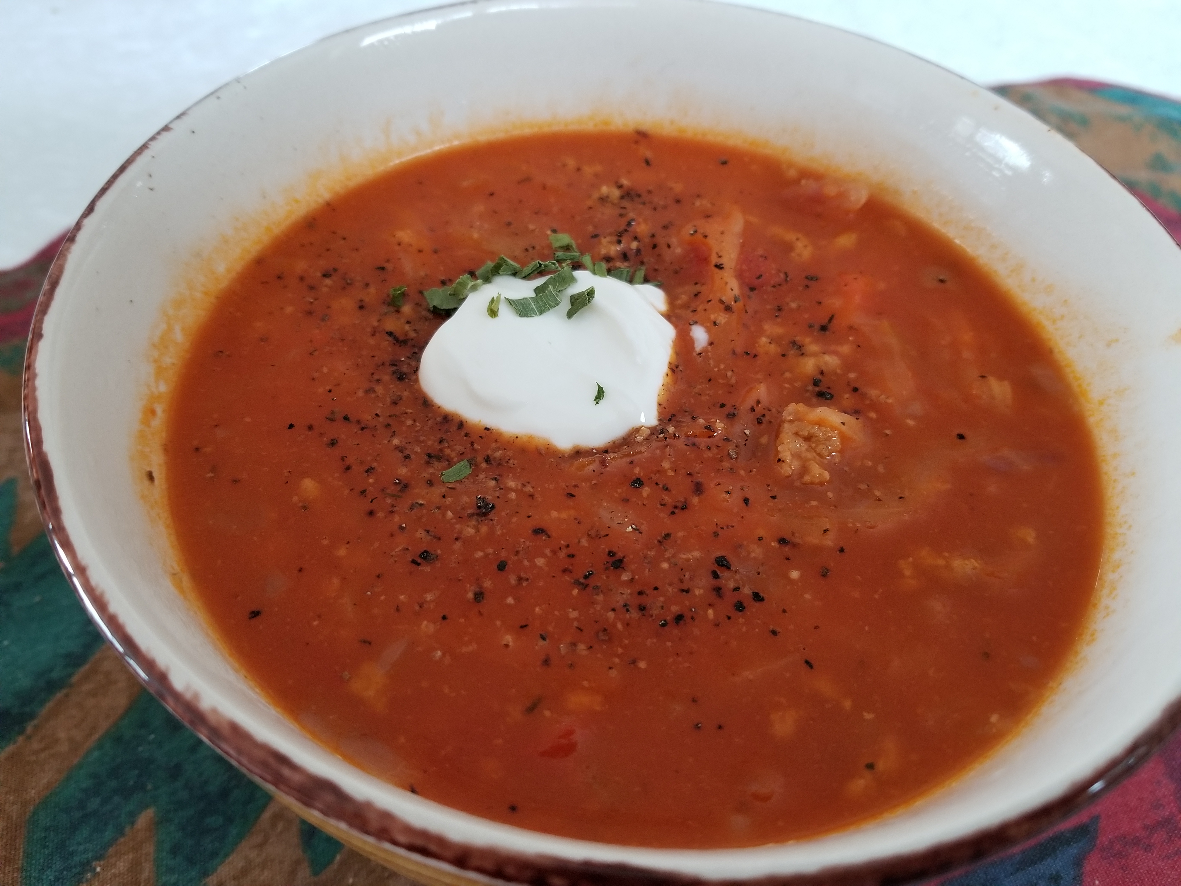 Easy, Not Fast One Pot German Cabbage Soup