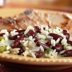Easy Seasoned Beans and Rice