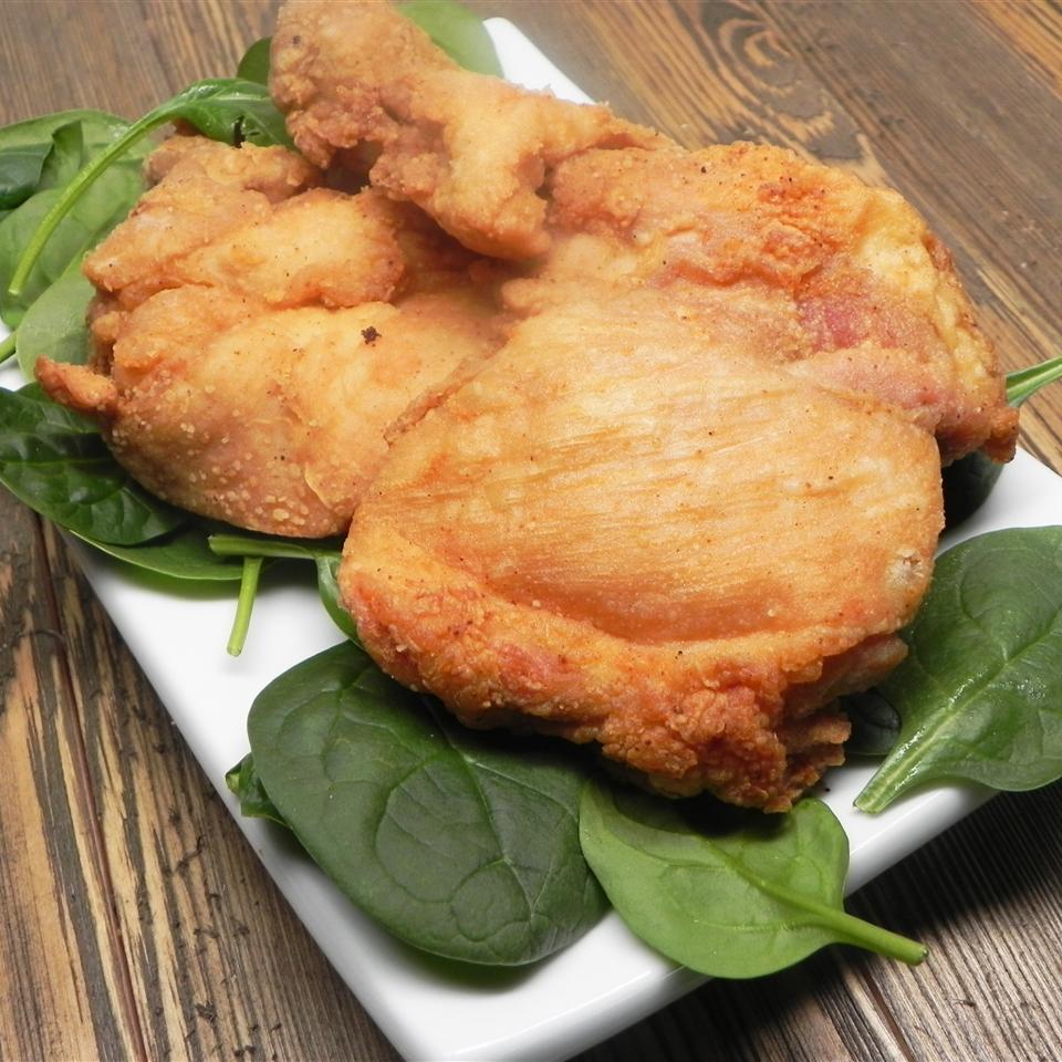 Easy Skinless Fried Chicken Thighs