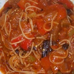 Eggplant Spaghetti Sauce