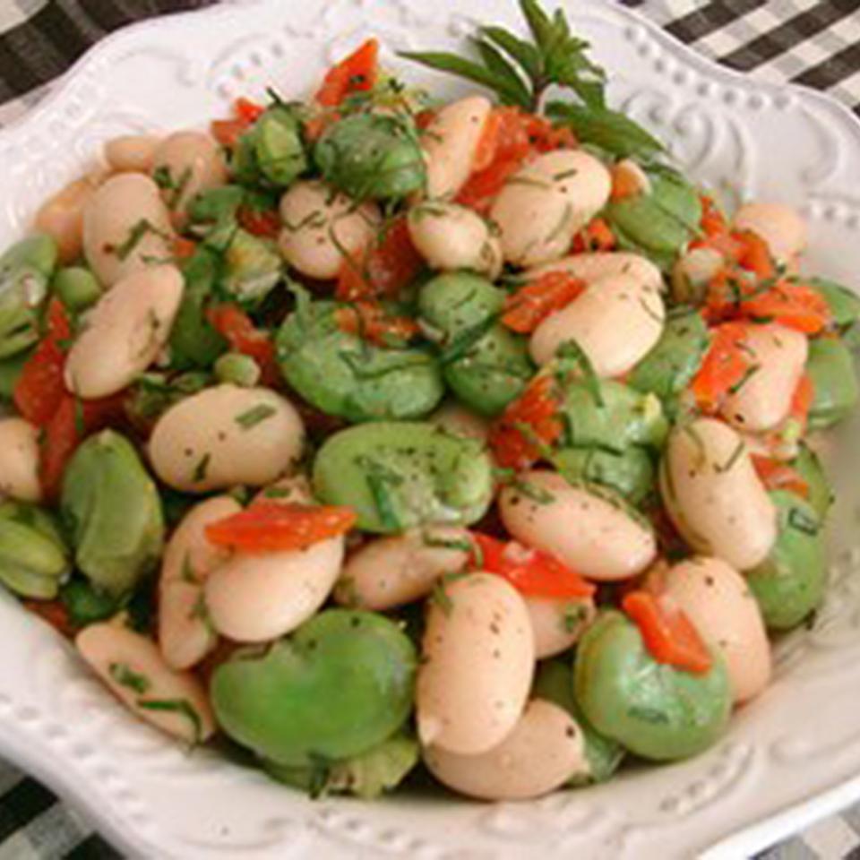 Fava and Butter Bean Salad