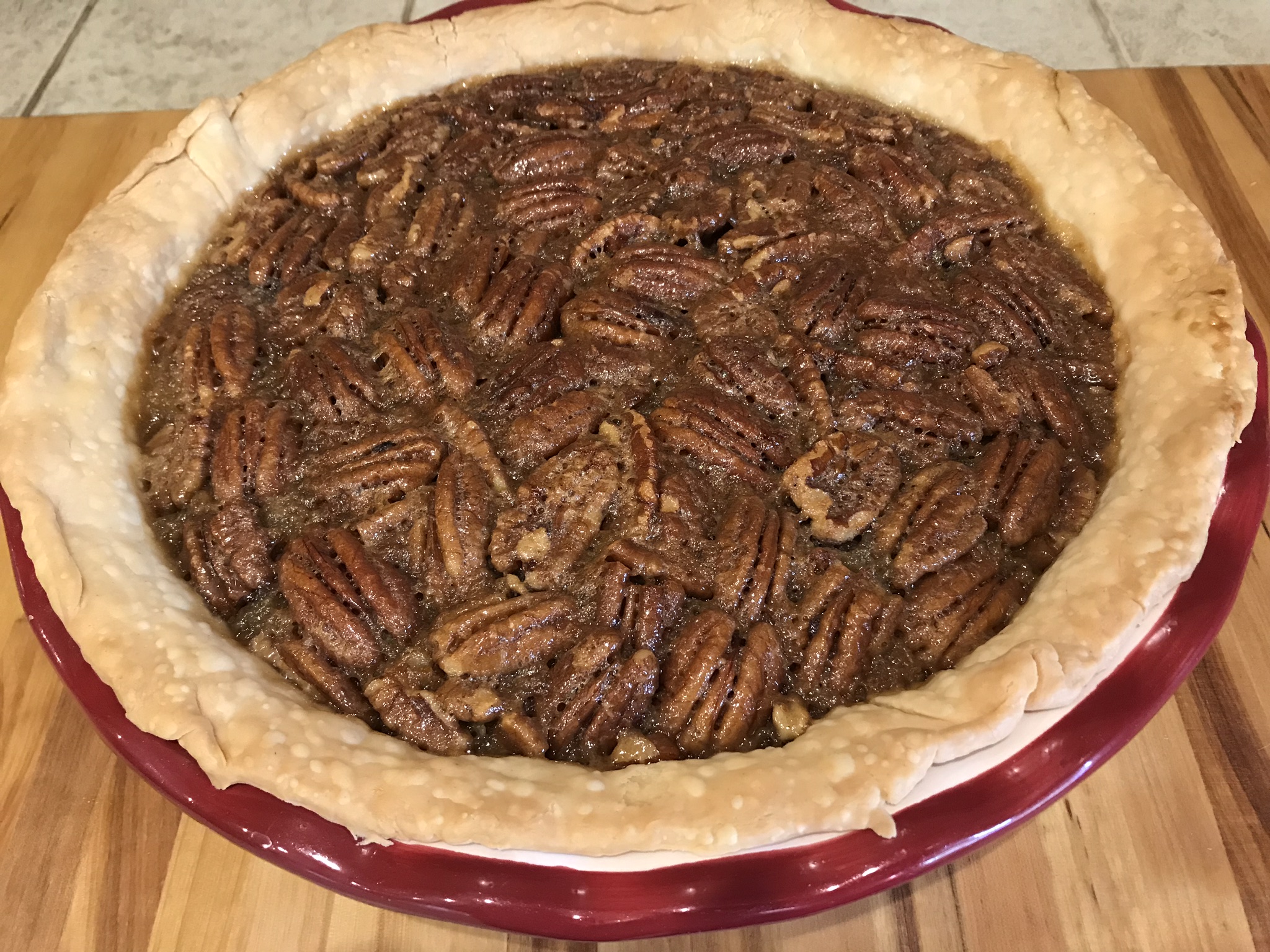 Favorite Bourbon Pecan Pie