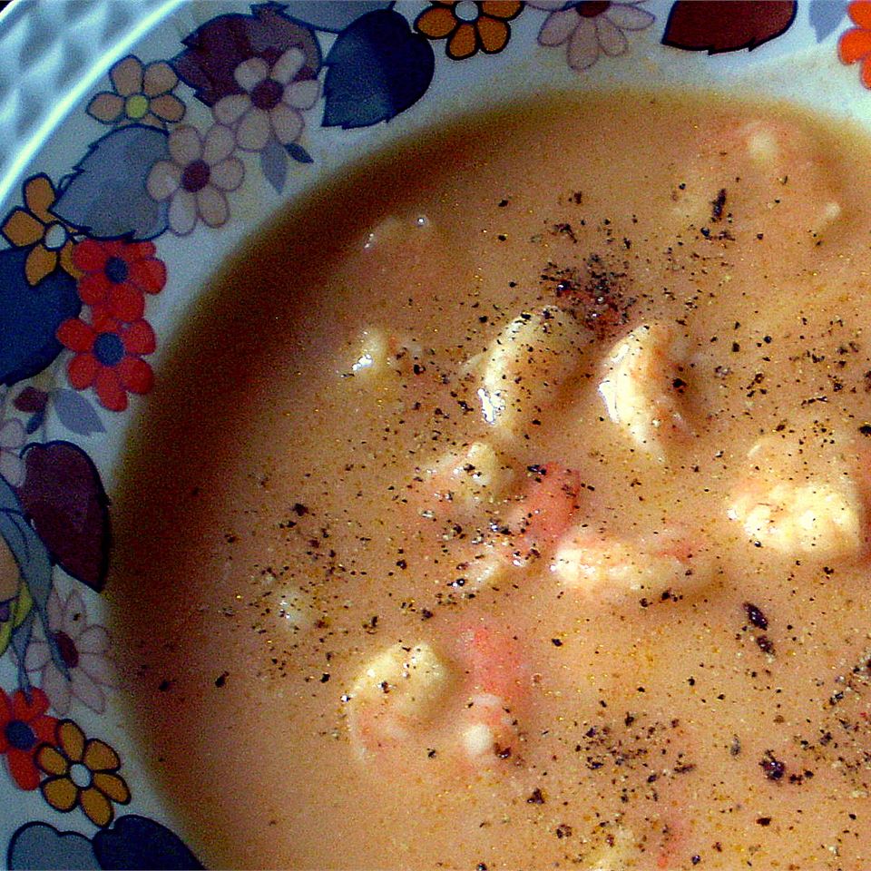 Feta Shrimp Soup