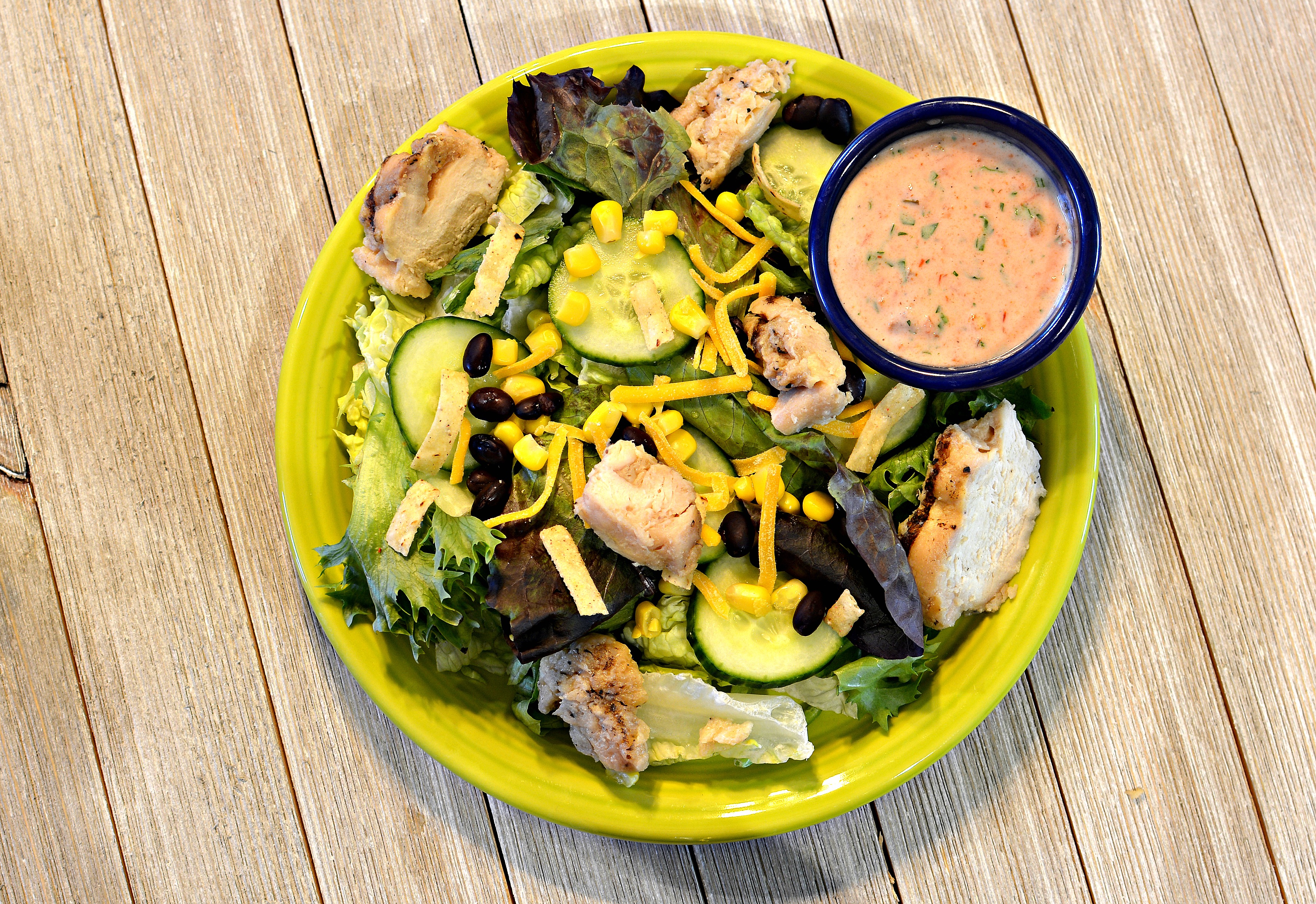 Fiesta Grilled Chicken Salad