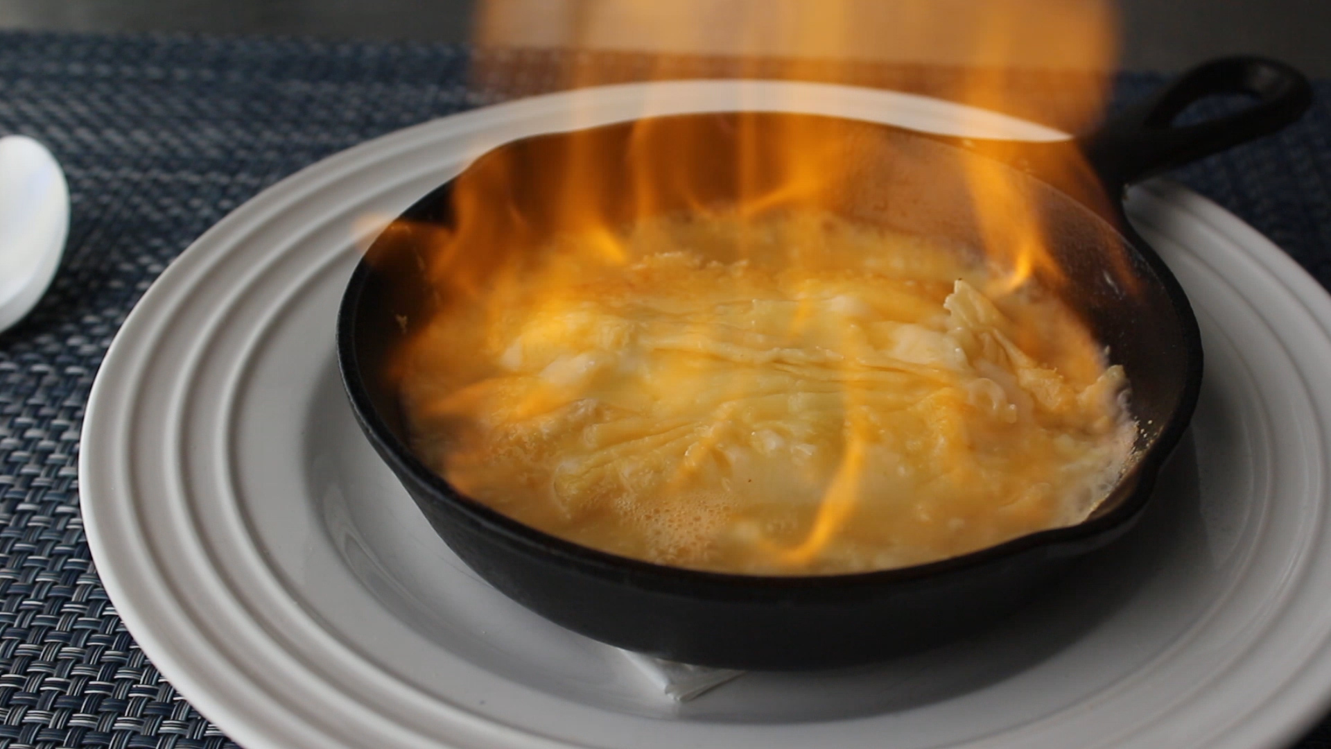 Flaming Greek Cheese (Saganaki)