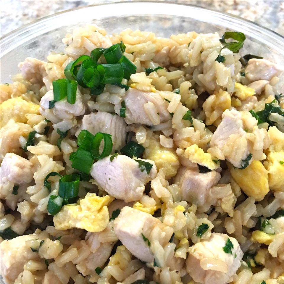 Fried Rice with Cilantro