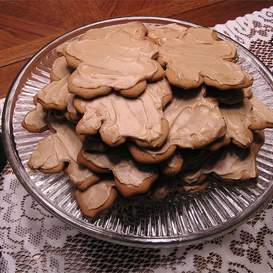 Frosted Maple Cookies