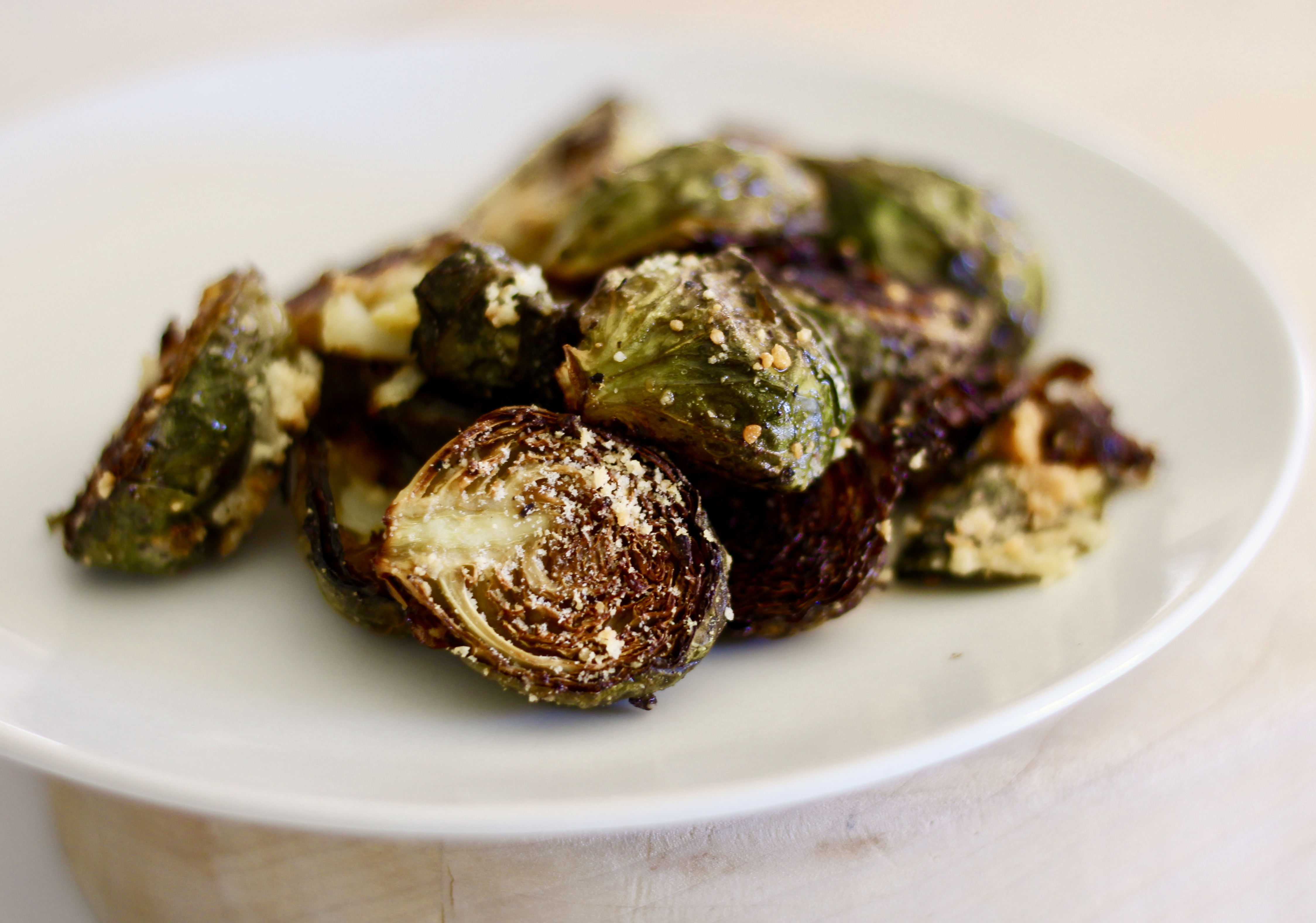 Garlic-Parmesan Roasted Brussels Sprouts