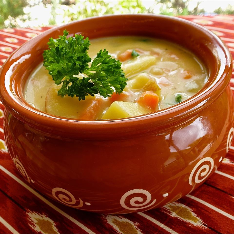 Garlic Potato Soup