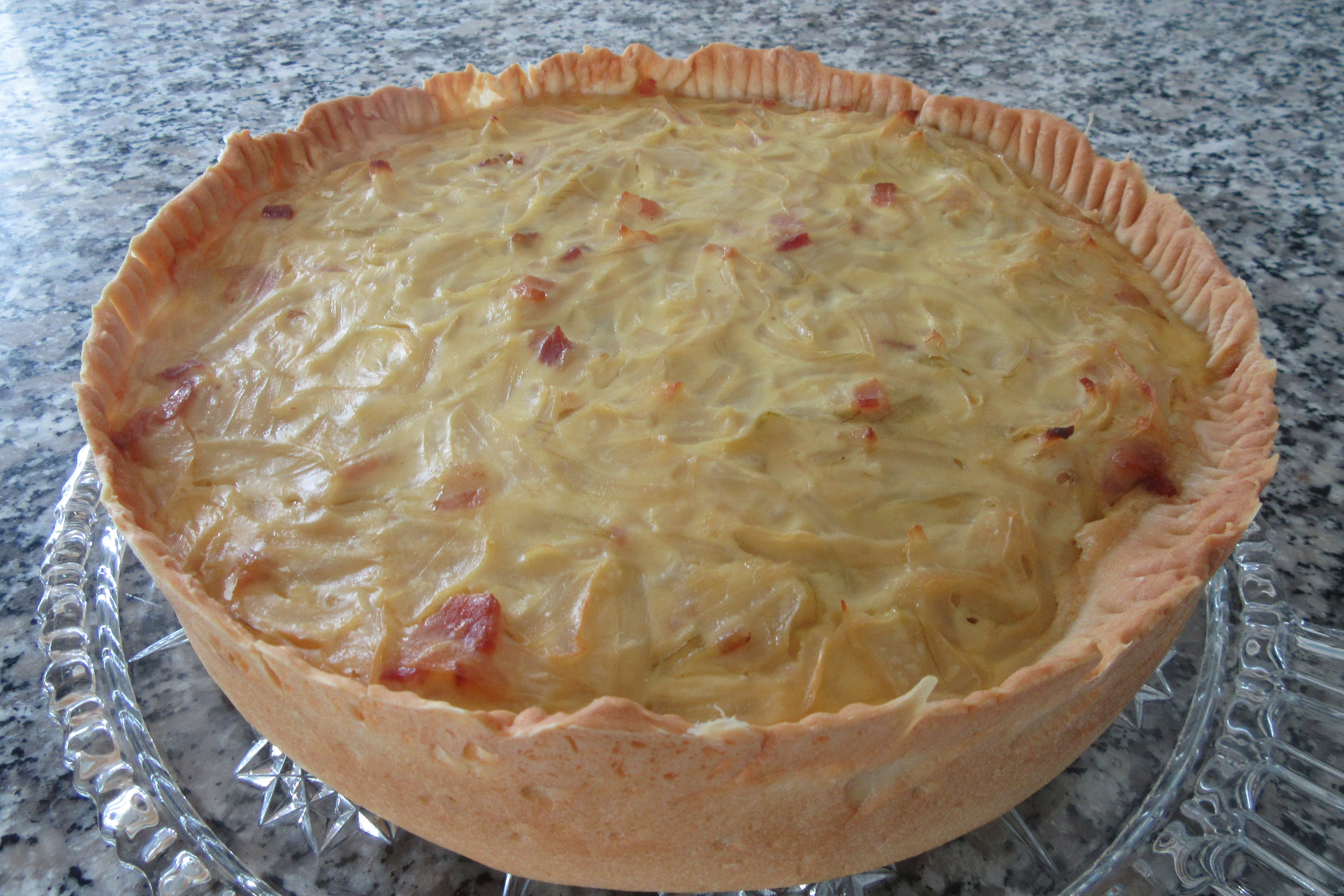 German Zwiebelkuchen (Onion Pie)