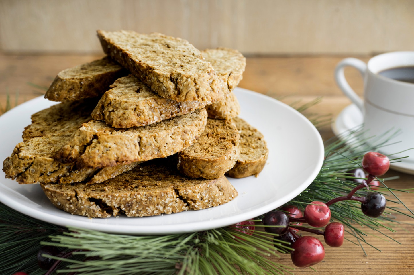 Gingerbread Biscotti from Stevia In the Raw
