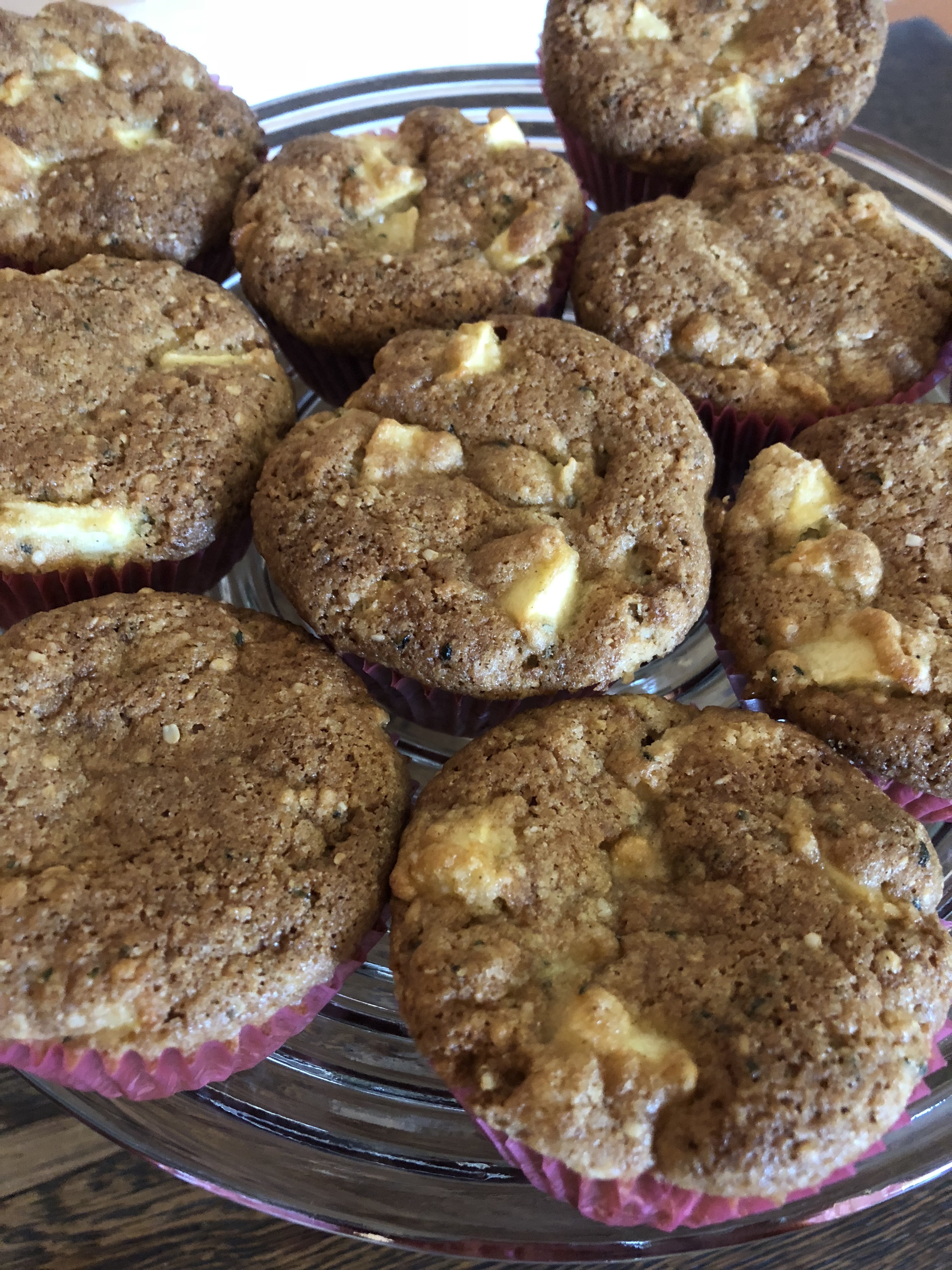Gluten-Free Hemp Seed-Apple Muffins