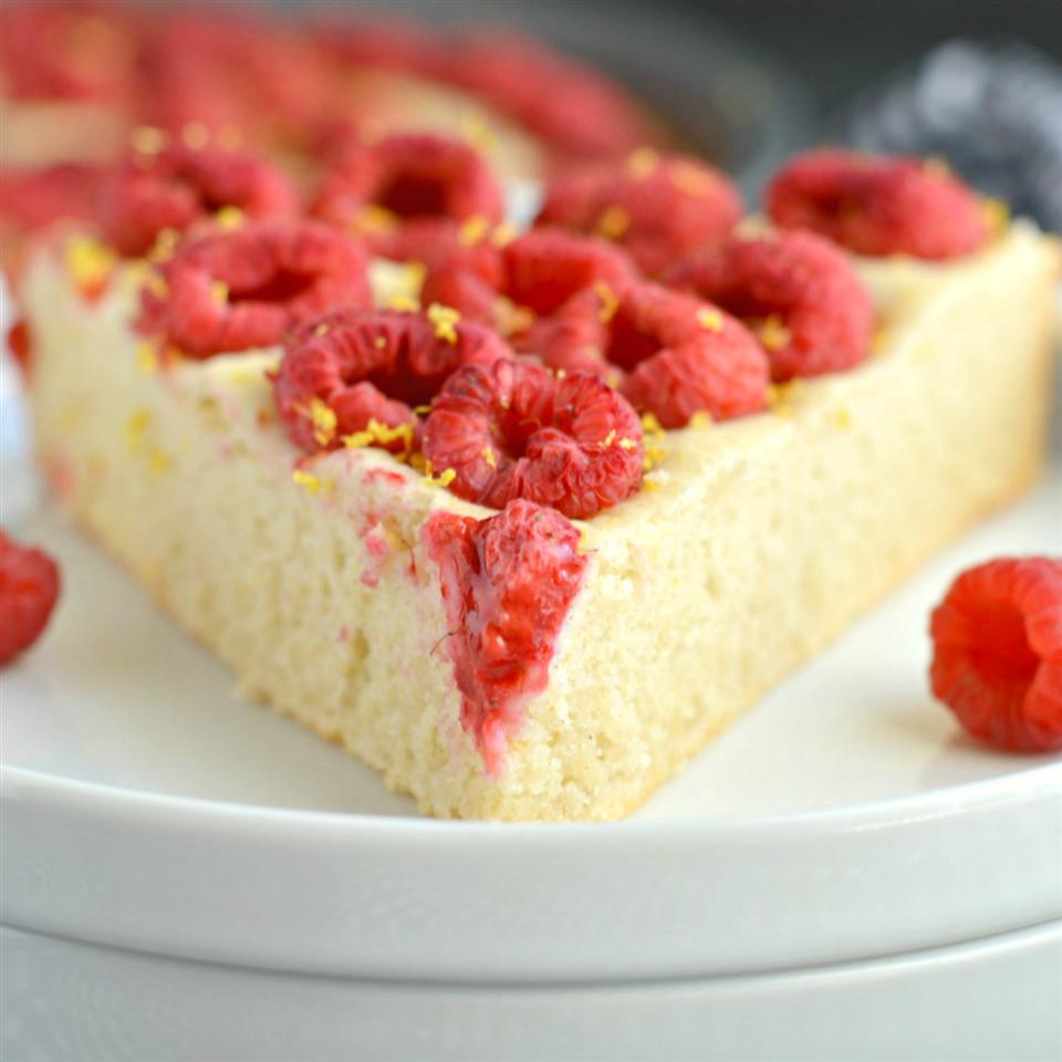 Gluten-Free Raspberry Lemon Cake