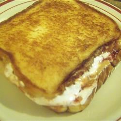 Gooey Toasted PB and J