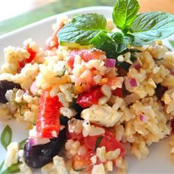 Greek Rice Salad