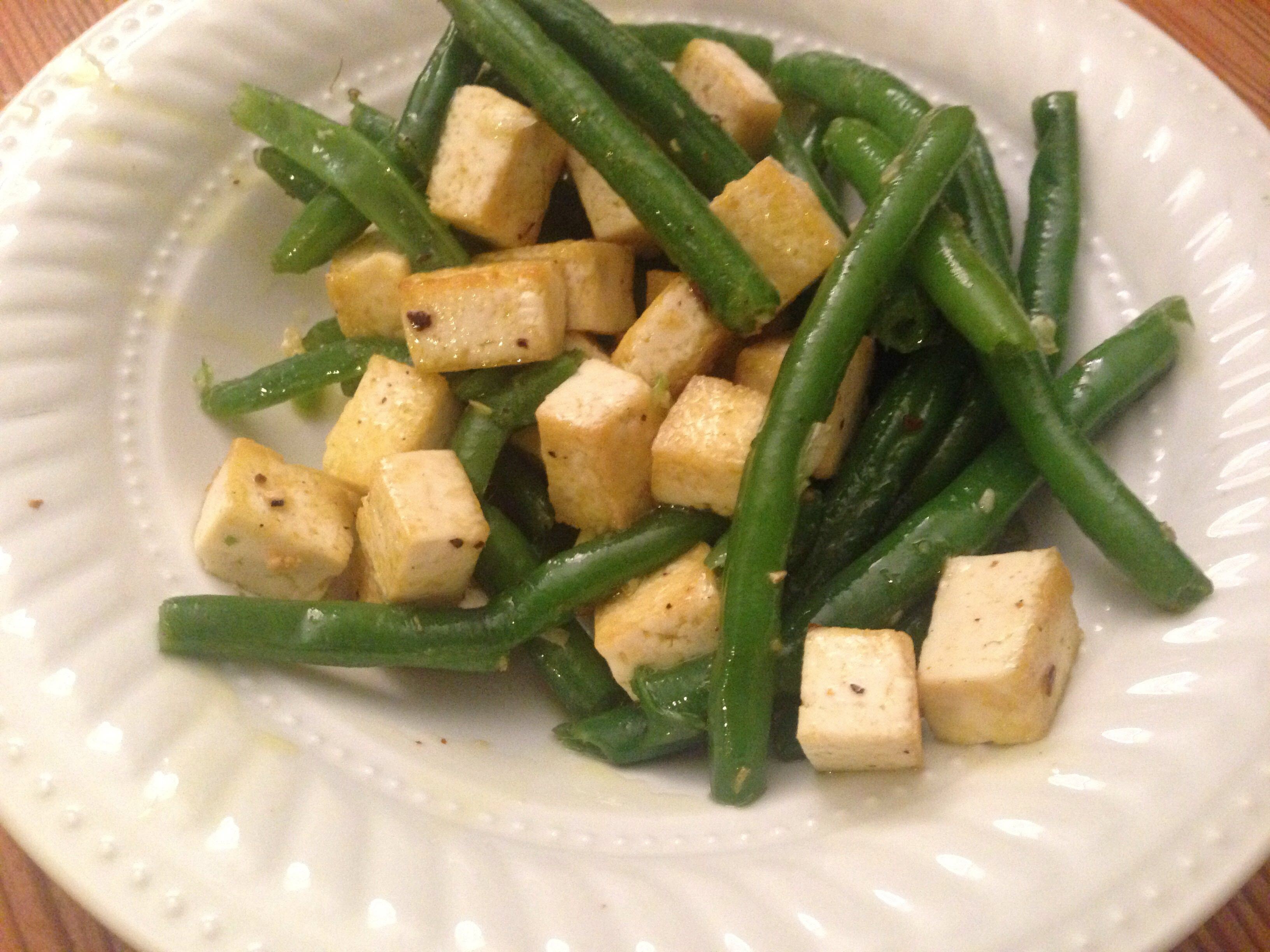 Green Beans and Tofu