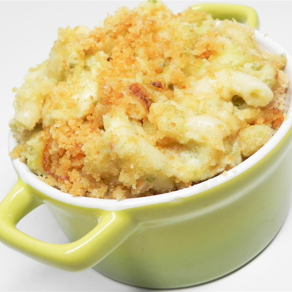 Green Mac and Cheese