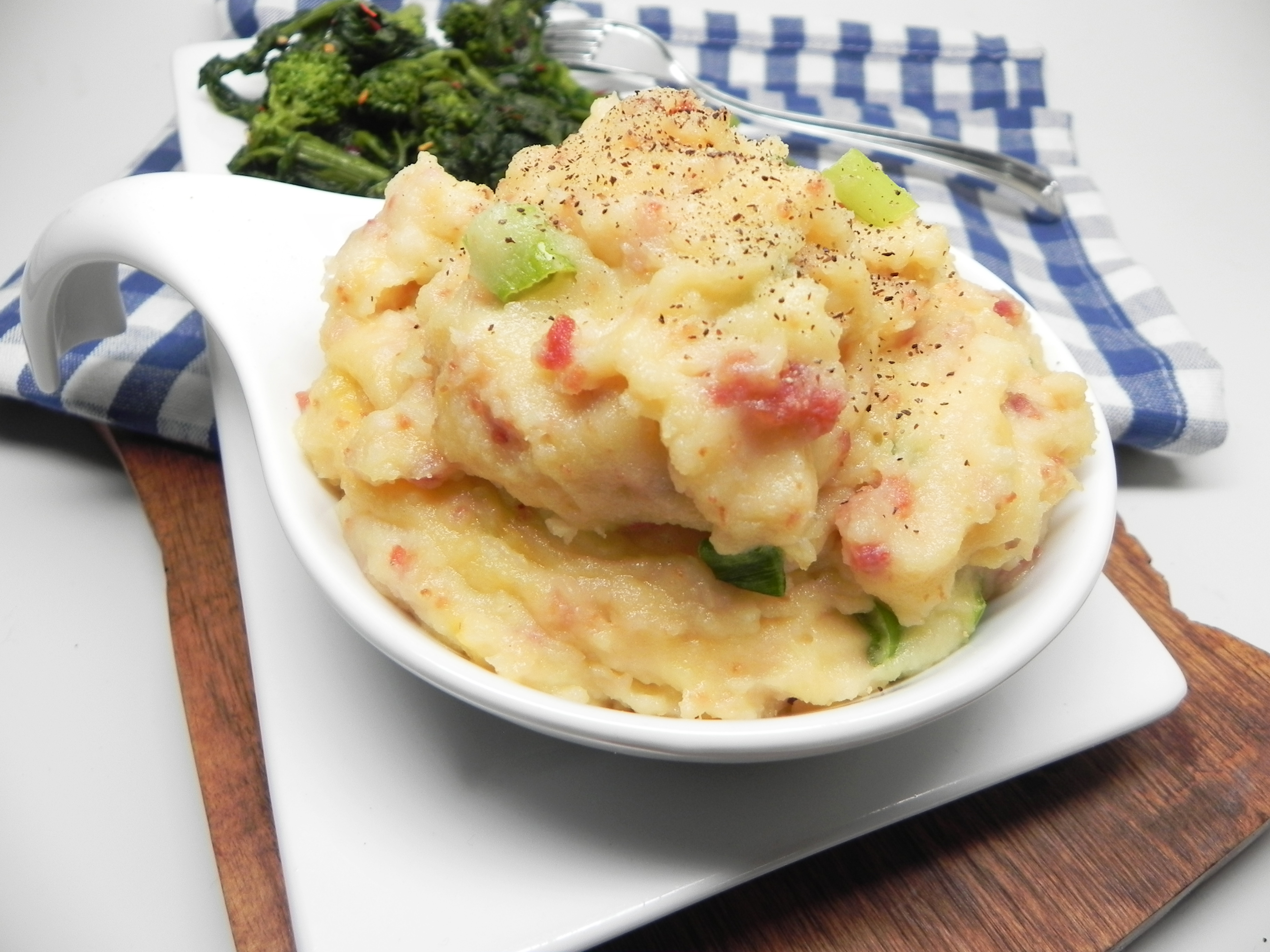 Green Onion and Bacon Mashed Potatoes