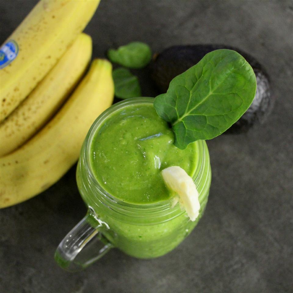 Green Smoothie with Maca Powder
