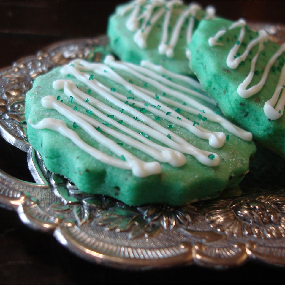 Green Tea Mint Cookies