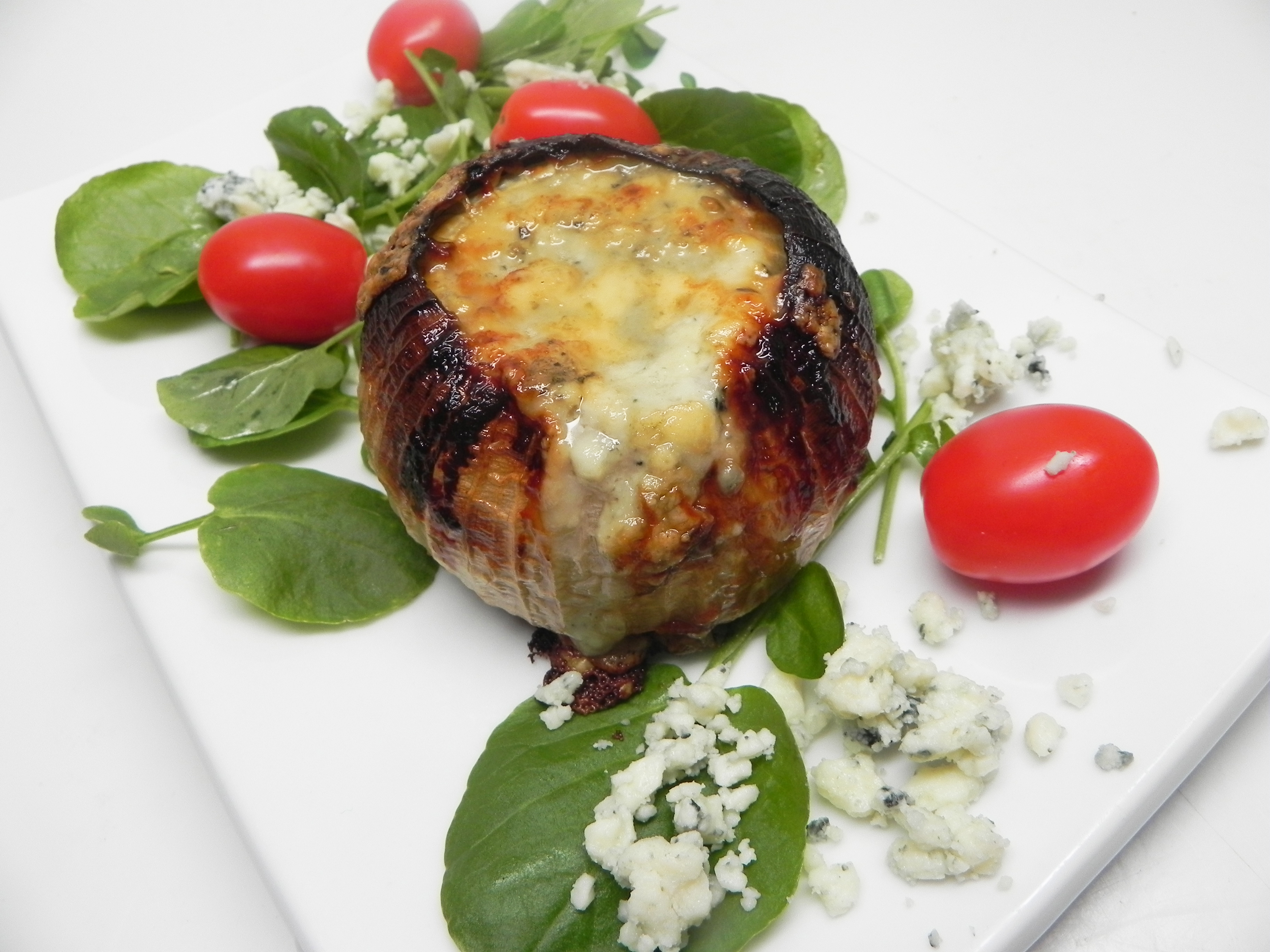 Grilled Blue Cheese Stuffed Onions