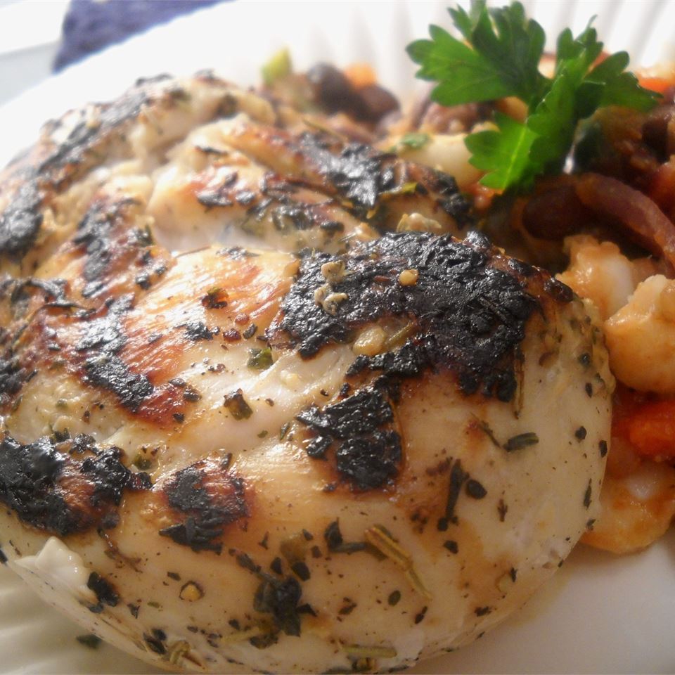 Grilled Chicken and Herbs