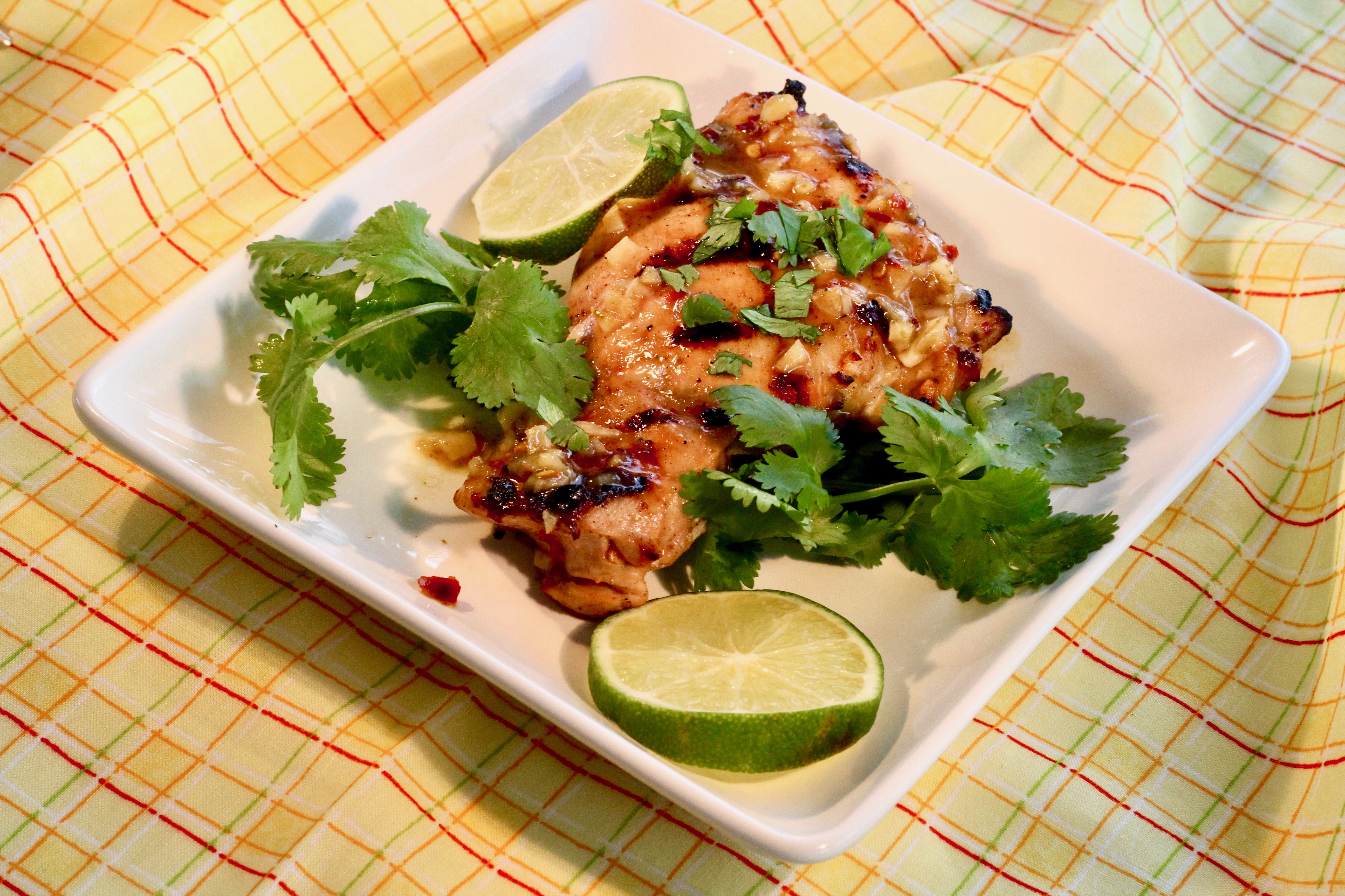 Grilled Chile-Cilantro-Lime Chicken