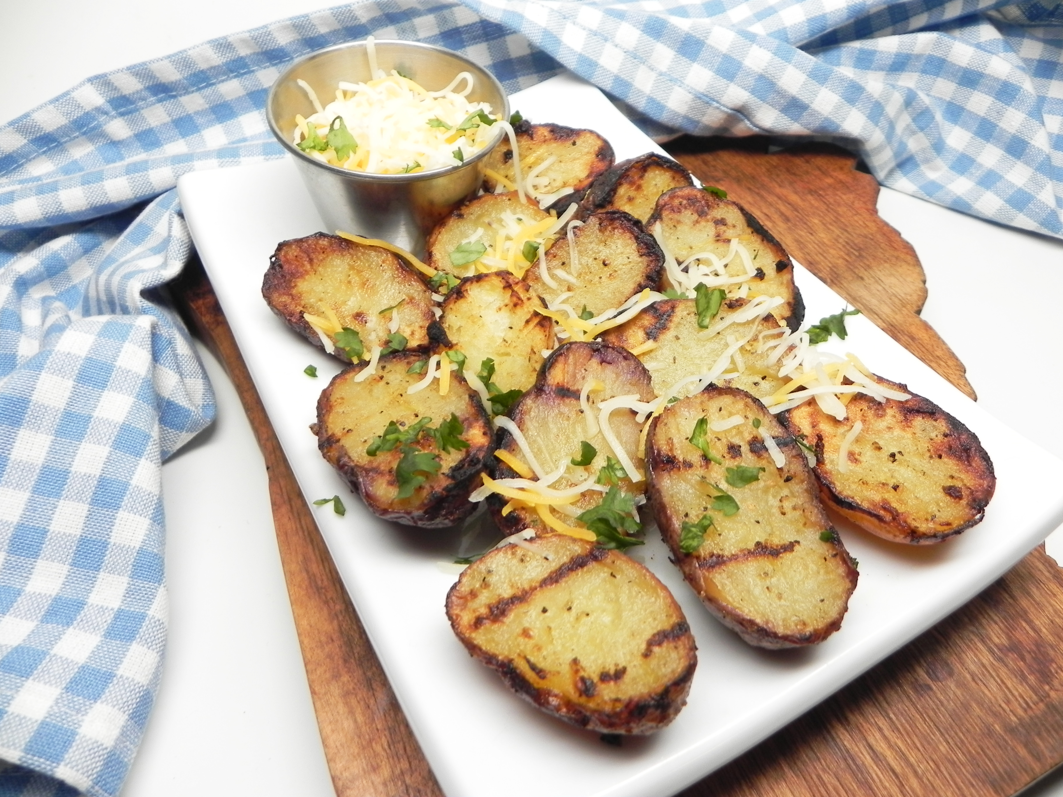 Grilled Greek Potatoes