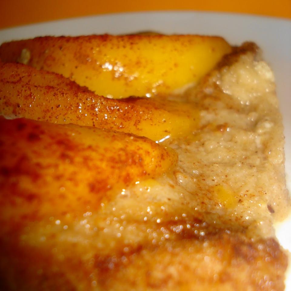 Grilled Peach Toast with Mascarpone and Honey