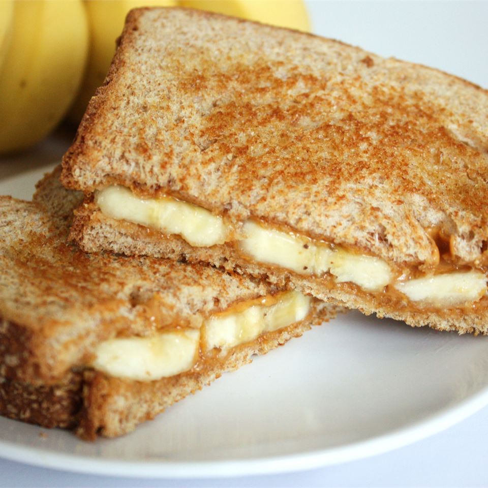 Grilled Peanut Butter And Banana Sandwich Recipe Tasty Recipes