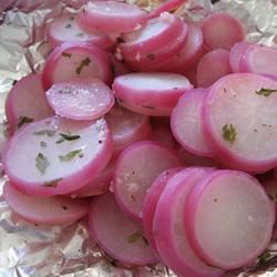 Grilled Radishes