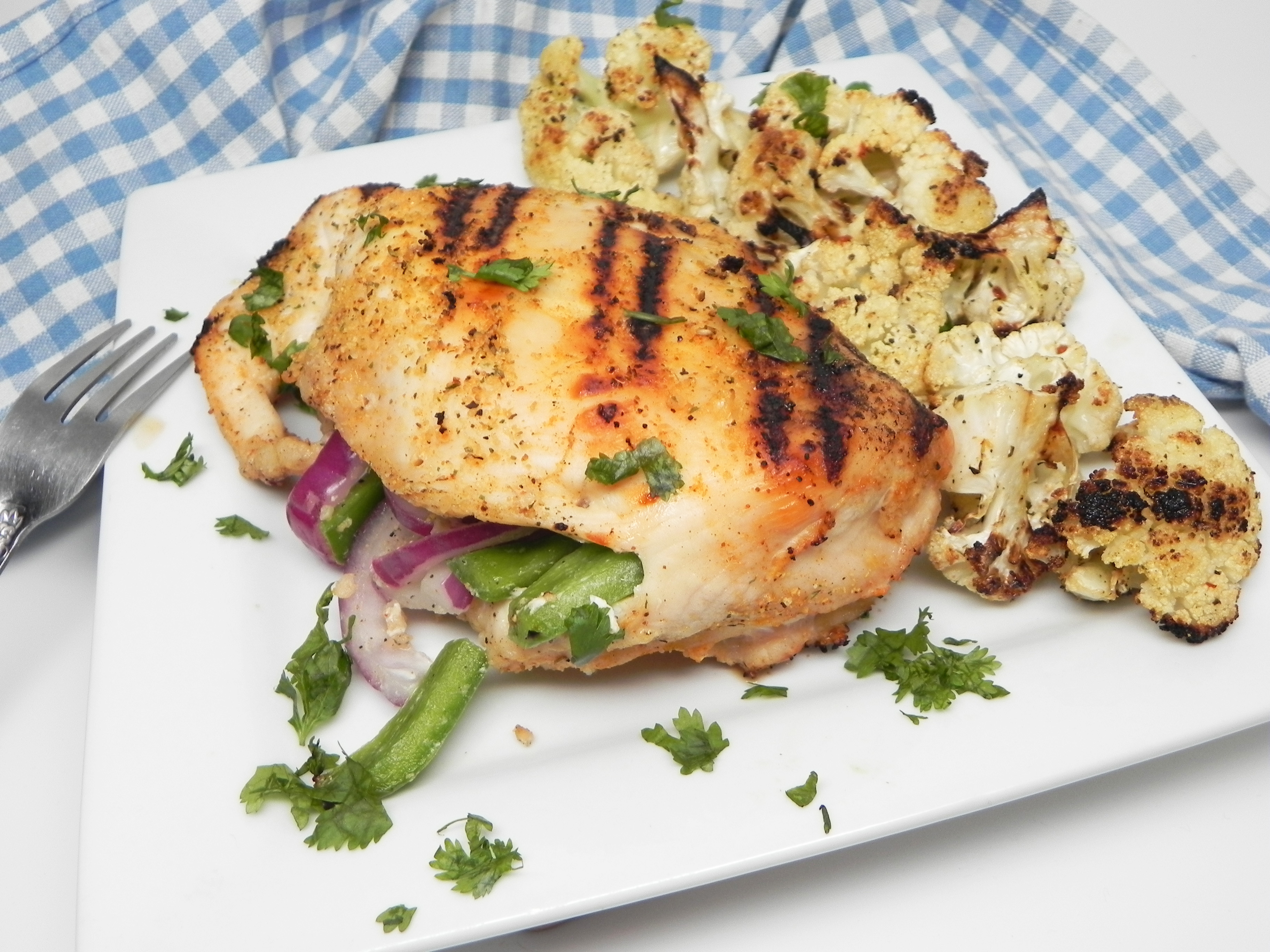 Grilled Stuffed Chicken Breasts