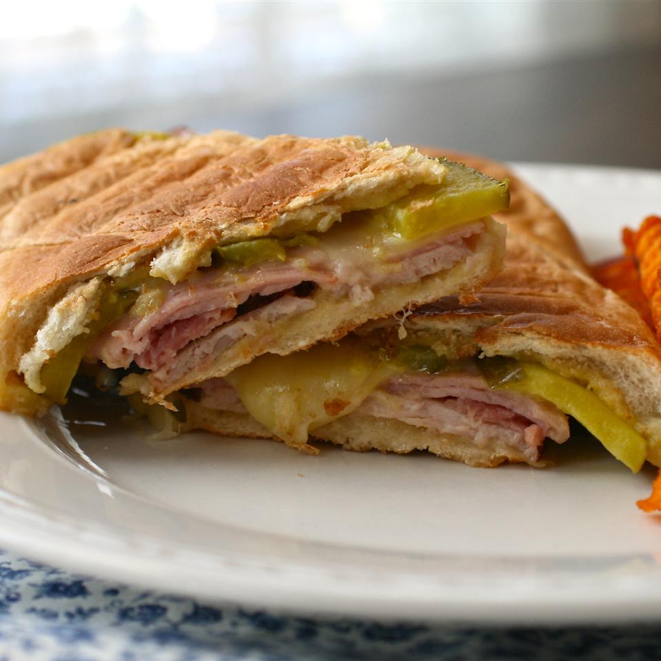 Grilled Turkey Cuban Sandwiches