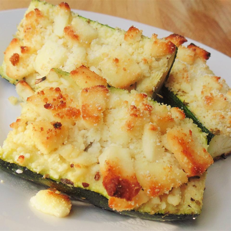 Grilled Zucchini with Feta