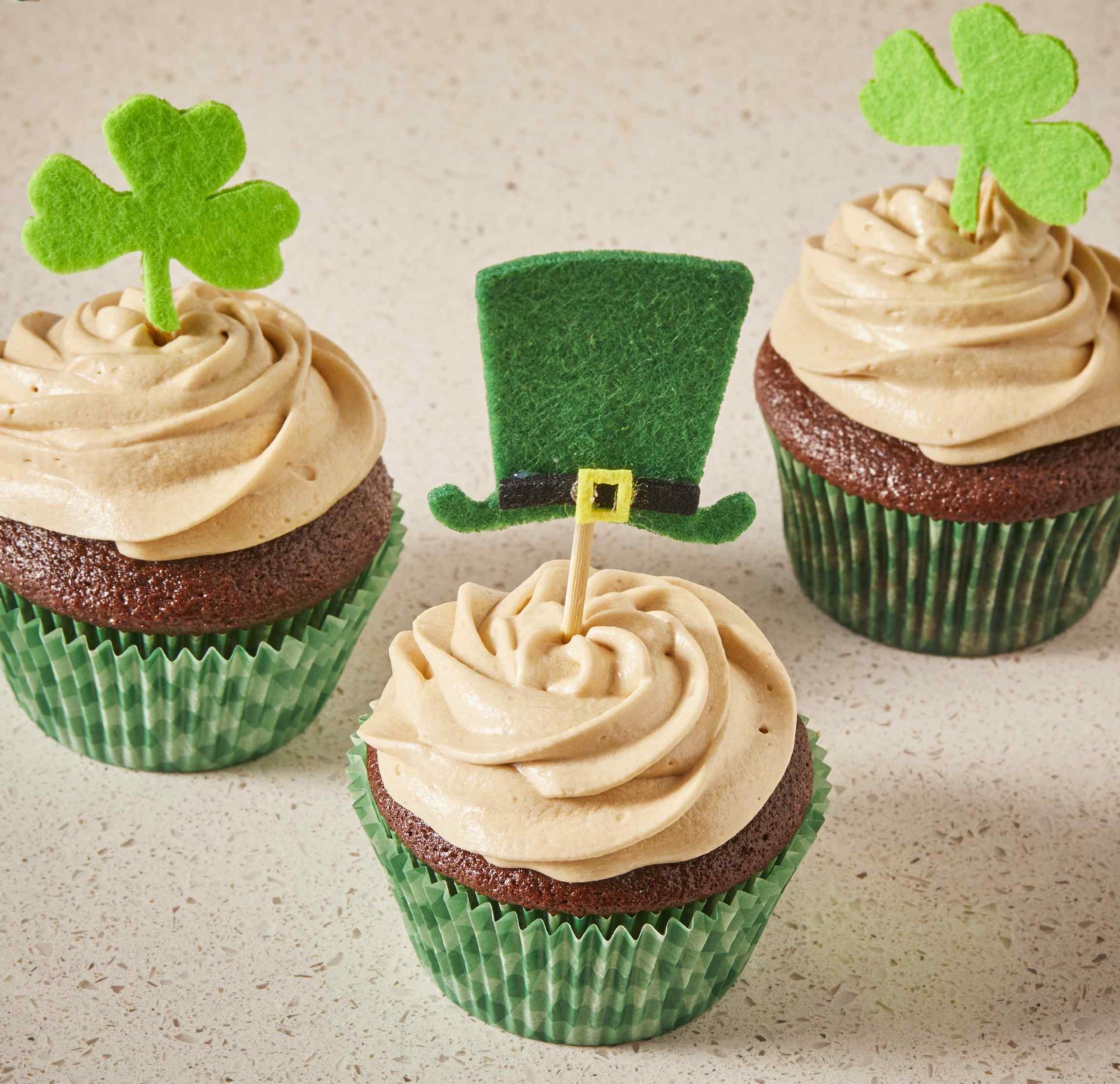 Guinness® Cupcakes with Espresso Frosting
