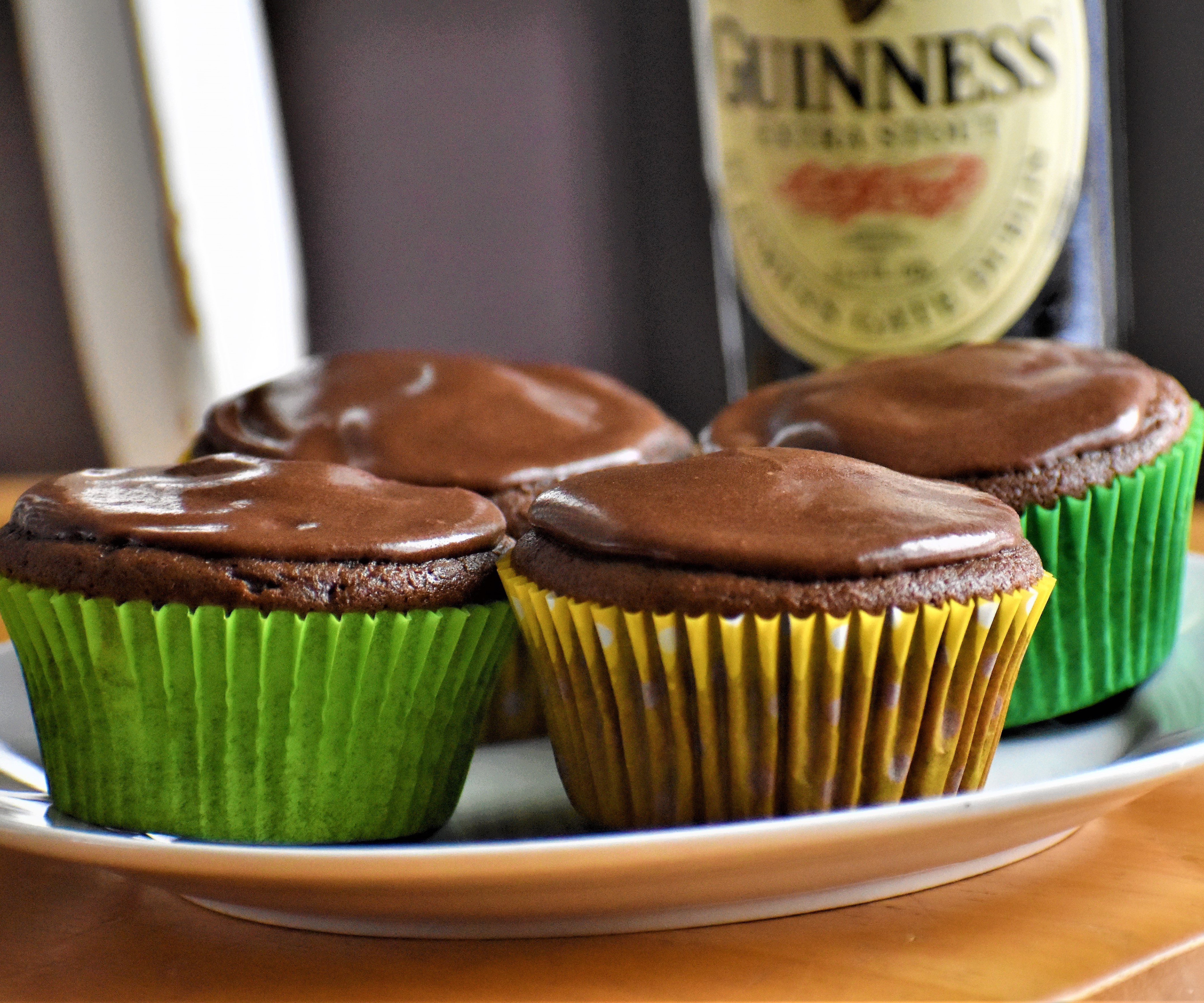 Guinness® Cupcakes with Guinness® Frosting
