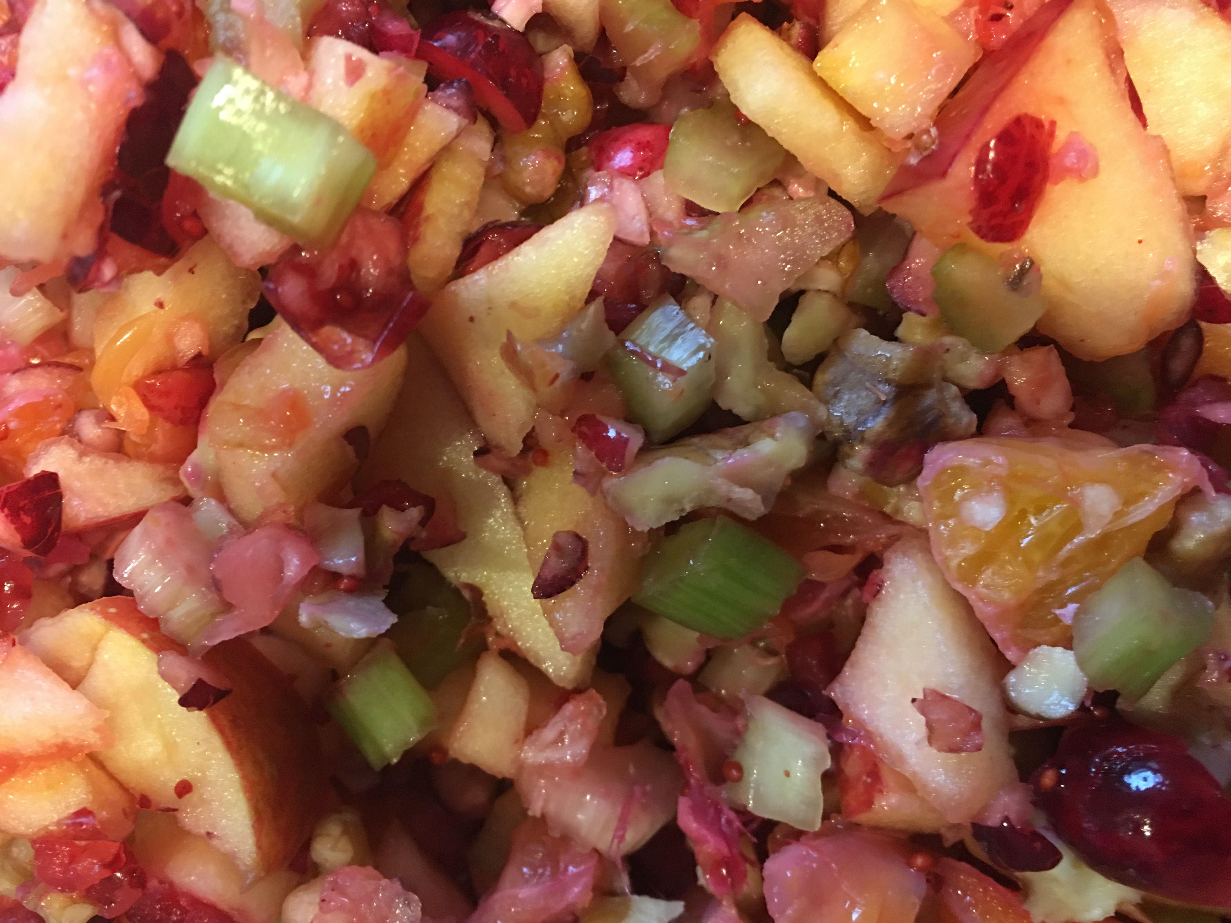 Healthier Cranberry Salad