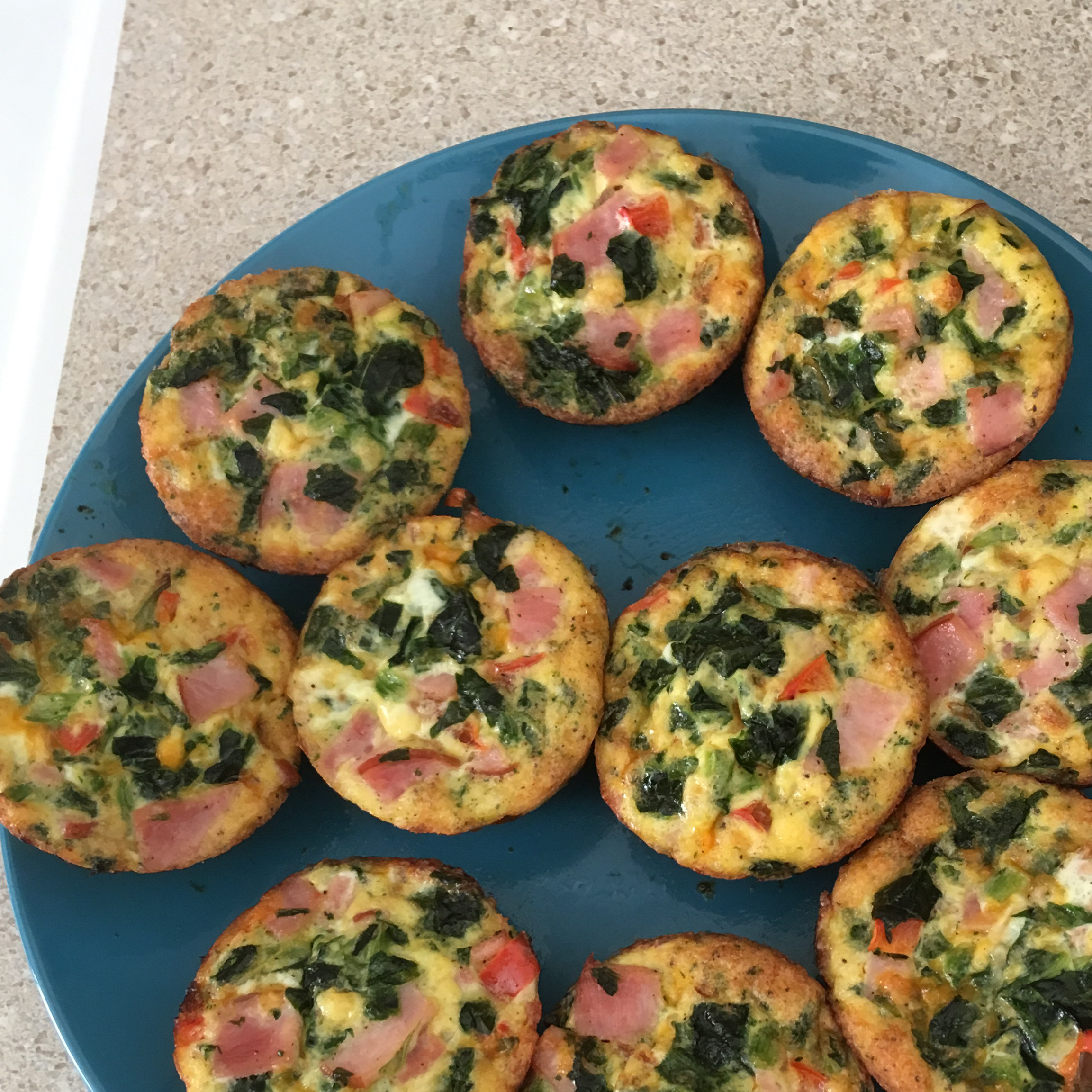Healthy Ham and Egg Muffins
