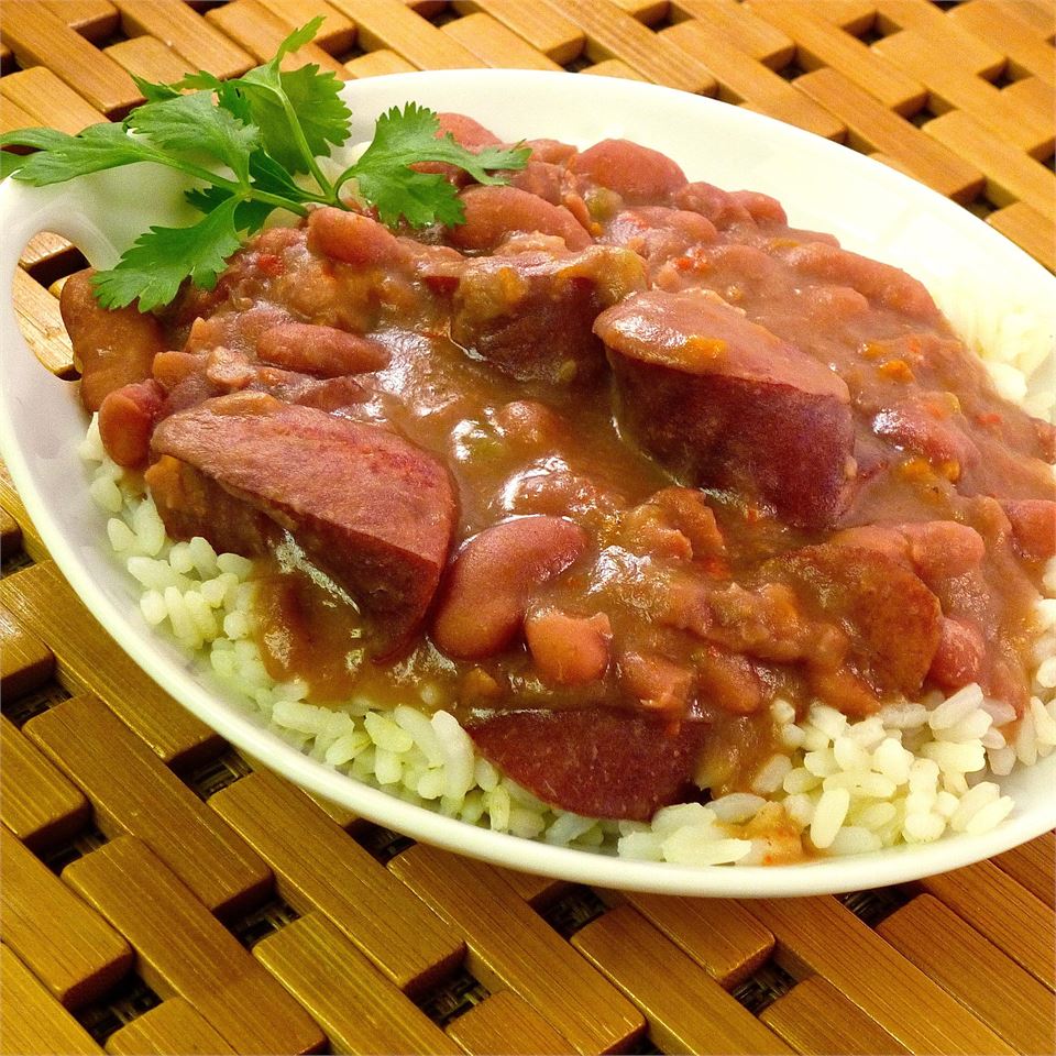 Healthy Red Beans and Rice
