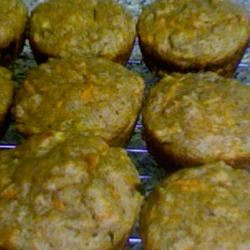 Healthy Whole Wheat Carrot Muffins
