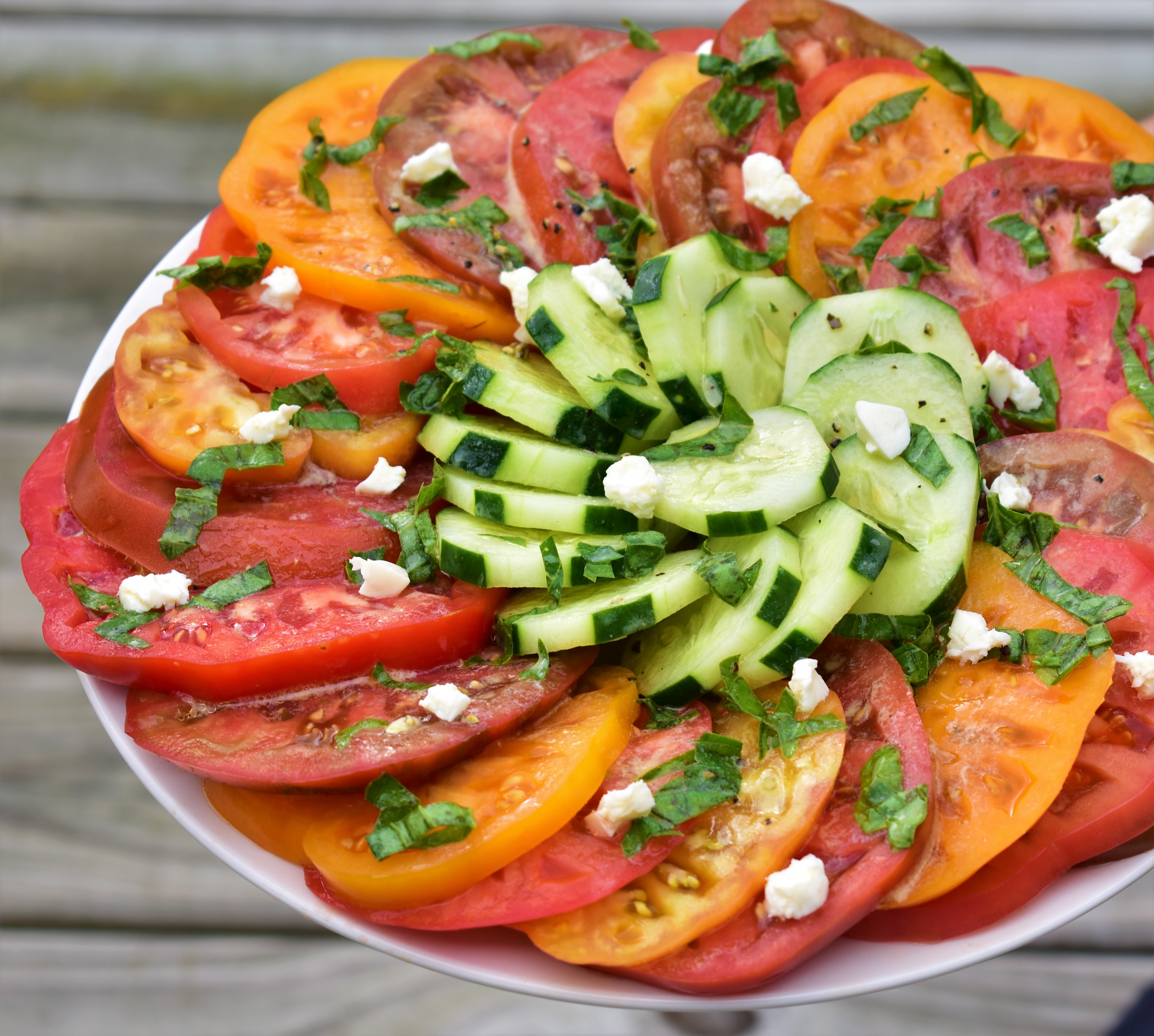 Heirloom Tomato Salad with Feta