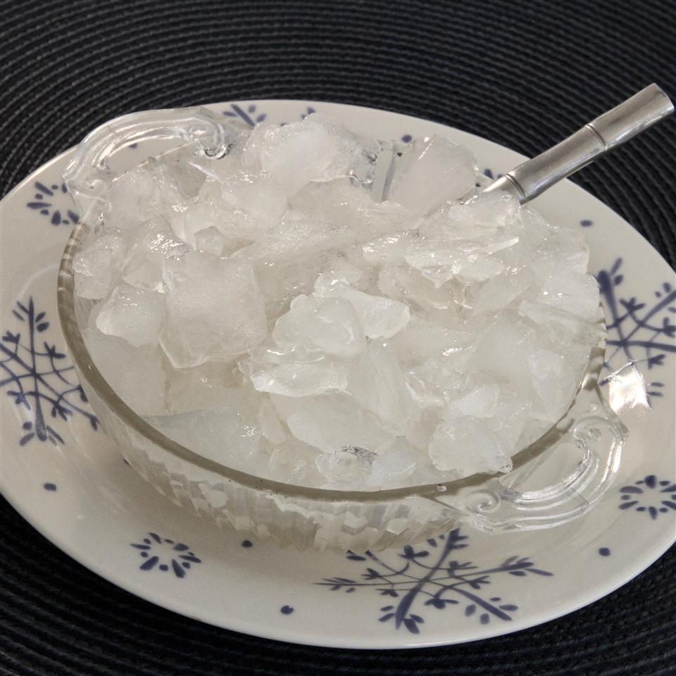 Homemade Crushed Ice