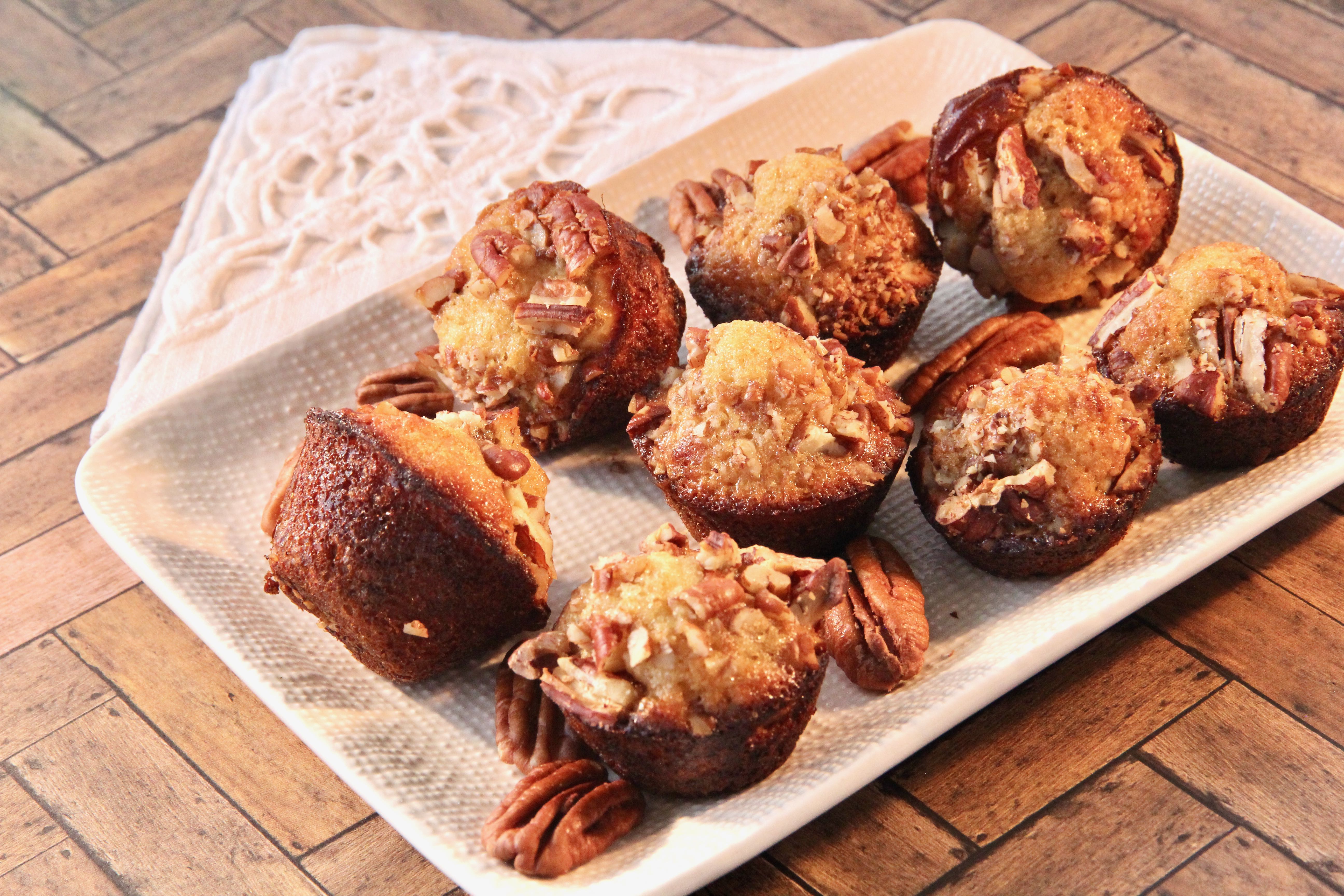 Honey-Pecan Mini Muffins
